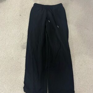 Black Wide-Leg Pants